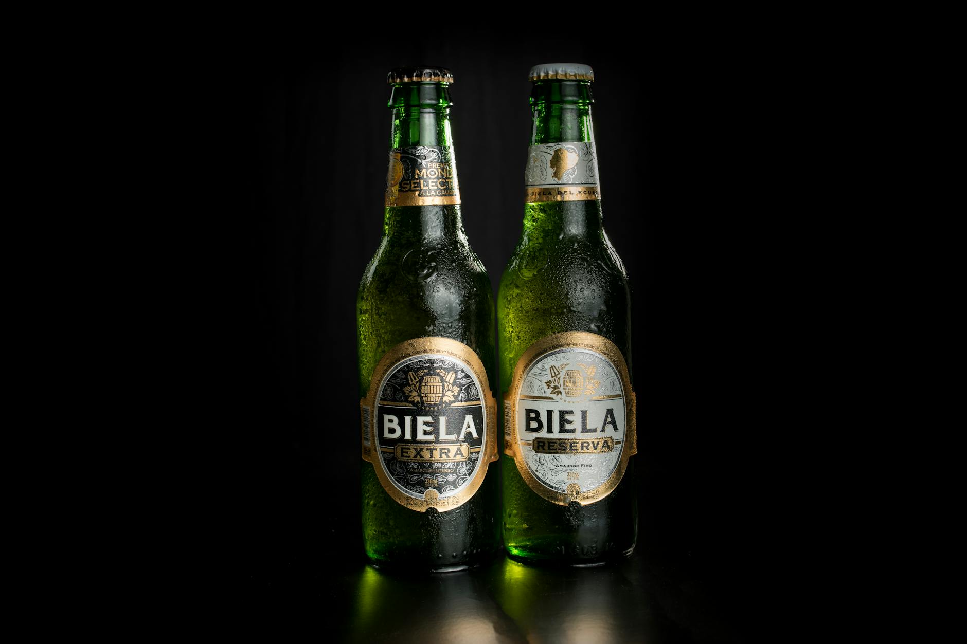 Abgefüllte Sudwerk-Bierflaschen fertig zum Versand